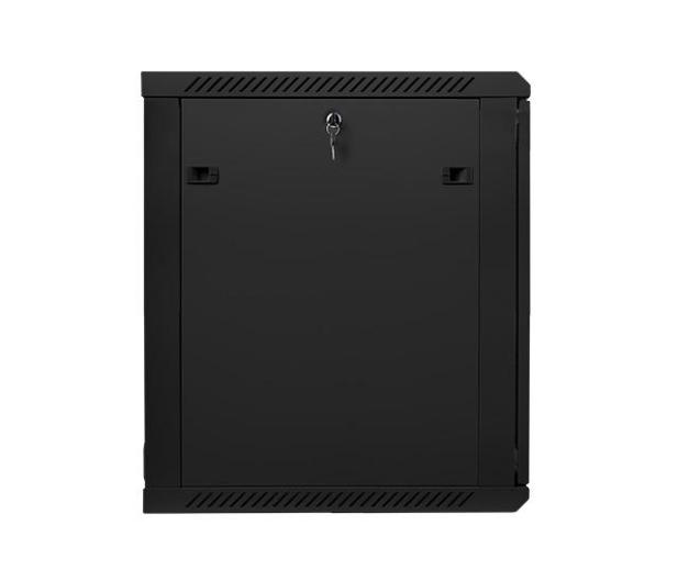 LANBERG Szafa instalacyjna wisząca 19'' 15U 600X600mm czarna (drzwi szklane) WF01-6615-10B - 455299 - zdjęcie 5